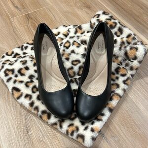 Clark’s high heels